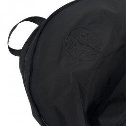 키즈 로고 자수 나일론 메탈 백팩 블랙 L1S16 9200003 S0064 V0029