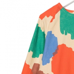 ◆키즈◆22FW 키즈 그래픽 패턴 프린팅 원피스 멀티컬러 222AC098 720