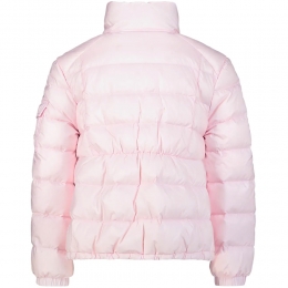 ◆키즈◆24SS 여성 AMINIA 로고 패치 패딩자켓 핑크 1A000 28 595FE 50B