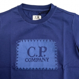 ◆키즈◆여성 로고 라벨 프린팅 반팔 티셔츠 퍼플블루 20CKTS013C 00LAA17 878