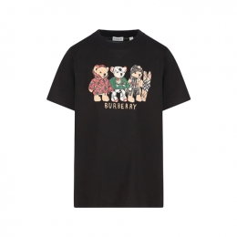 ◆키즈◆키즈 토마스 베어 반팔 블랙 8117539