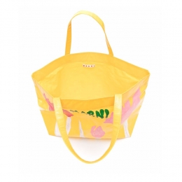 ◆키즈◆22SS 키즈 튤립 로고 프린팅 토트백 얠로우 M00476 M00M5 0M215