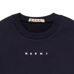 ◆키즈◆25SS 여성 로고 맨투맨 네이비 M01408 M00V0 0M803