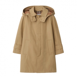 ◆키즈◆25FW 여성 후드 트렌치 코트 베이지 8109262