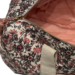 ◆키즈◆24FW 키즈 플로럴 바에바 토트백 아이보리 20322 IVENF