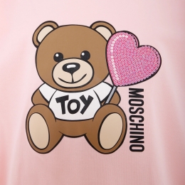 ◆키즈◆키즈 테디베어 로고 원피스 핑크 HDV0G9 LAA40 50209