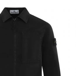 ◆키즈◆24SS 키즈 와펜 패치 집업 셔츠 자켓 블랙 801610310 V0129