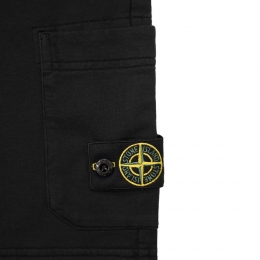 ◆키즈◆23SS 키즈 와펜 패치 포켓 트레이닝 숏 팬츠 블랙 781661840 V0029