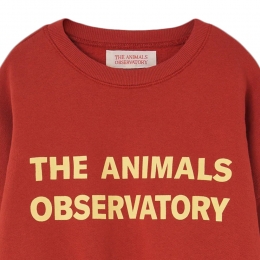 ◆키즈◆24FW 키즈 로고 맨투맨 레드 F24124 252BG