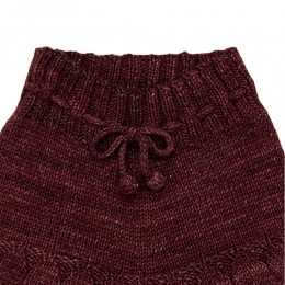 ◆키즈◆24FW 키즈 스케이팅 폰드 스커트 레드브라운 MP133002 607