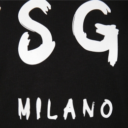 ◆키즈◆24SS 여성 로고 프린팅 티셔츠 블랙 S4MSJUTH011 110