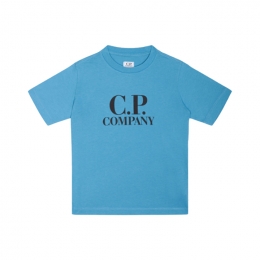 ◆키즈◆여성 로고 프린트 저지 반팔 티셔츠 라이트블루 16CKTS047C 00LAA17 853
