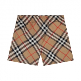 ◆키즈◆여성 빈티지 체크 스윔 팬츠 아카이브베이지 8100049