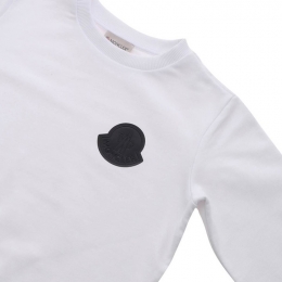 ◆키즈◆21SS 여성 블랙 로고 맨투맨 화이트 8G751 20 809AG 001