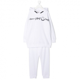 ◆키즈◆21FW 여성 로고 트랙수트 화이트 8M735 10 809DQ 002