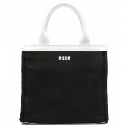 ◆키즈◆25SS 키즈 로고 토트백 블랙 S5MSJGBA185 110