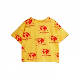 ◆키즈◆키즈 소사이어티 프린트 티셔츠 옐로우 26220145 23