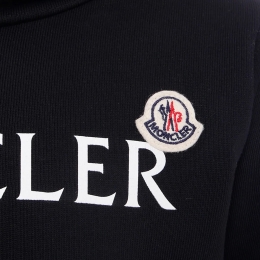 ◆키즈◆25FW 키즈 FELPA 로고 패치 후드티 블랙 8G000 17 899PS 999