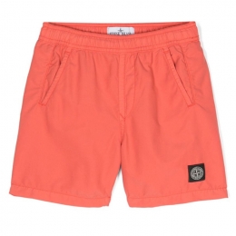 ◆키즈◆24SS 키즈 로고 패치 스윔 숏팬츠 스칼렛 8016B0346 V0037