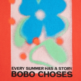 ◆키즈◆키즈 썸머 스토리 반팔 티셔츠 레드 B126AC012 611