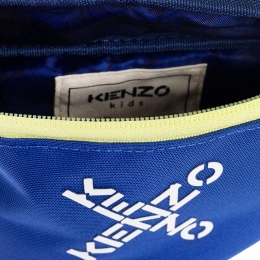 ◆키즈◆22FW 키즈 로고 벨트백 블루 K50012 829