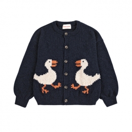 ◆키즈◆키즈 라오카 크루넥 가디건 네이비블루 B225AC113 411