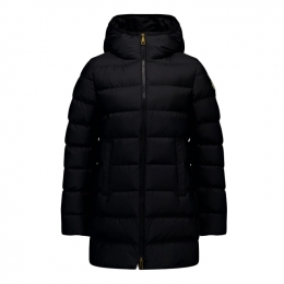 ◆키즈◆25FW 키즈 바엔드 BAREND 로고 패치 패딩자켓 블랙 1C000 03 53A5E 999