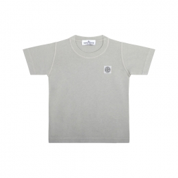 ◆키즈◆키즈 로고 패치 반팔 티셔츠 그레이 801620750 V0061