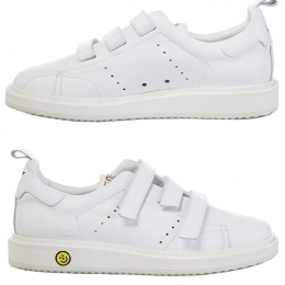 ◆키즈◆키즈 스매쉬 벨크로 로우탑 화이트 G30KS340 A1