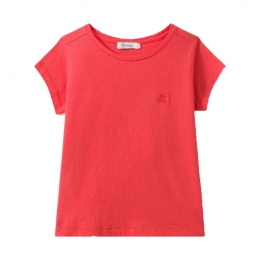 ◆키즈◆21SS 여성 체리 자수 티셔츠 레드 S01GTSKN0701 151A