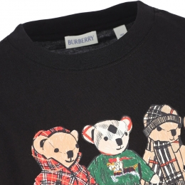 ◆키즈◆여성 토마스 베어 반팔 블랙 8117539