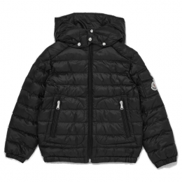 ◆키즈◆24SS 키즈 LAUROS 로고 패치 패딩 자켓 블랙 1A000 31 595FE 999