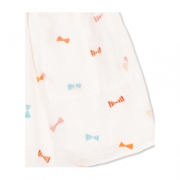 ◆키즈◆24SS 키즈 보우 디테일 원피스 화이트 TU1B52 Z1593 101EM