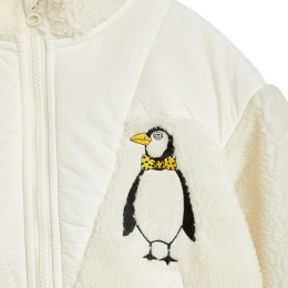 ◆키즈◆24FW 키즈 펭귄 집업 플리스 자켓 아이보리 11000094 10