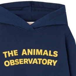 ◆키즈◆23FW 키즈 로고 프린팅 후드티 네이비 F23122 313BG