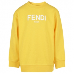 ◆키즈◆23SS 여성 로고 프린팅 맨투맨 옐로우 JUH051 5V0 F08HW