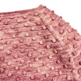 ◆키즈◆키즈 오리지널 팝콘 니트 로즈 K1076F25 592