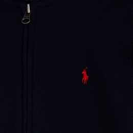 ◆키즈◆23SS 여성 포니 자수 로고 후드집업 블랙 547626 003