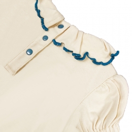 ◆키즈◆25SS 키즈 벌룬핏 슬리브 팔로마 티셔츠 아이보리 K3003S25 298