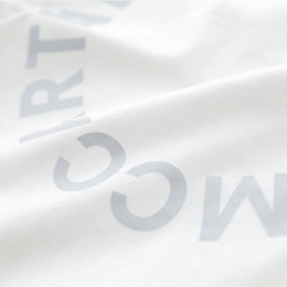 ◆키즈◆25SS 여성 로고 프린트 크루넥 반팔 티셔츠 화이트 TV8P61 Z0434 101