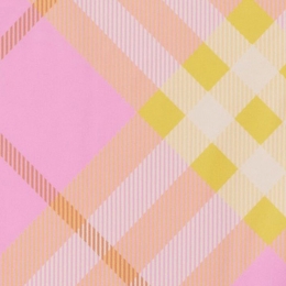 ◆키즈◆24FW 키즈 빈티지 체크 스윔슈트 핑크 8089047