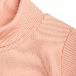 ◆키즈◆22SS 키즈 터틀넥 골지 티셔츠 핑크 22220114 28