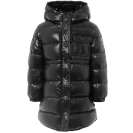 ◆키즈◆25FW 여성 다카 DACCA 로고 패치 패딩자켓 블랙 1C000 07 597Z8 999