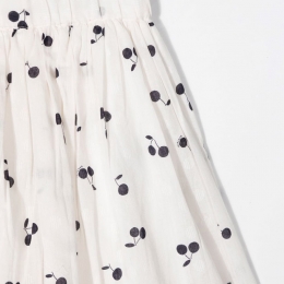 ◆키즈◆22SS 키즈 체리 프린트 스커트 화이트 S02GSKWO0404 658