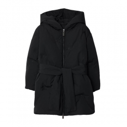 ◆키즈◆24FW 키즈 로고 자수 패딩 자켓 블랙 8089409