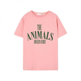 ◆키즈◆키즈 로고 레터링 펍피쉬 티셔츠 소프트핑크 S26001 045DW