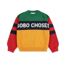 ◆키즈◆키즈 컬러블록 니트 멀티 B225AC109 991