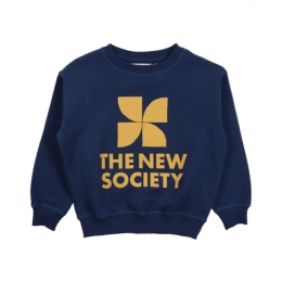 ◆키즈◆키즈 로고 맨투맨 네이비 TNS S INFINITI NA