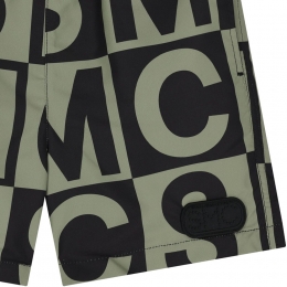 ◆키즈◆24FW 키즈 로고 패치 패턴 밴딩 팬츠 카키 TVCP09 Z2138 727NE