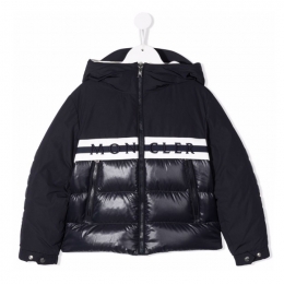 ◆키즈◆21FW 키즈 로고 프린트 패딩 네이비 1A55A 20 54A91 74S